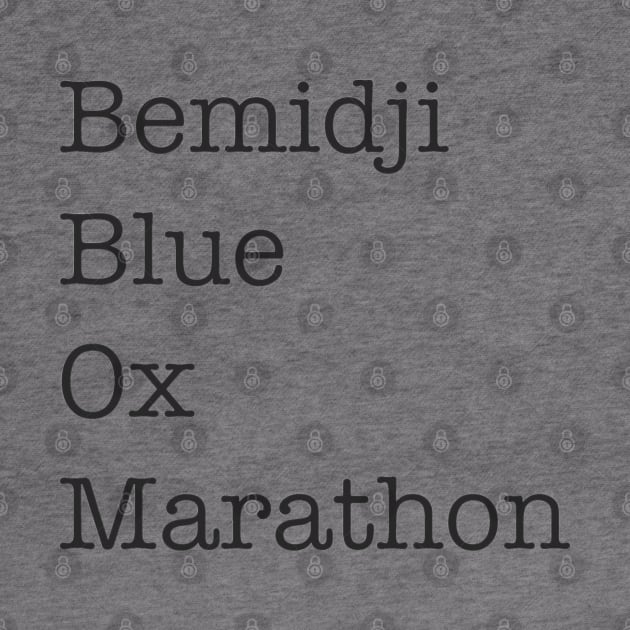Bemidji Blue Ox Marathon by Blue Ox Marathon